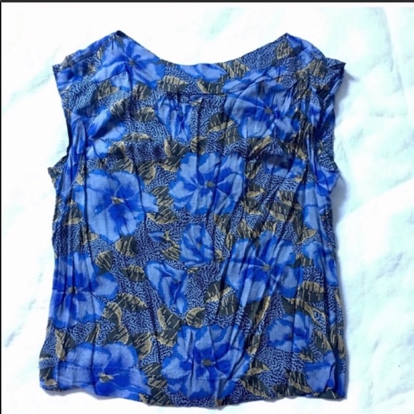 NEW ANTHROPOLOGIE Odille Alyogyn Floral Tee Blouse - Picture 5 of 8